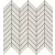 Ragno Slate Ice Mosaico Freccia R6Gc 370X410  