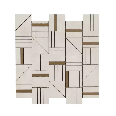 Ragno Resina Grigio Mosaico Forme R7Lq 400X430  