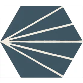 Ragno Stratford Blue Decoro Tratto R8Yu 210X182  