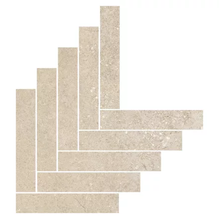 Ragno Kalkstone Sand Mosaico Freccia Ranu 449X616  