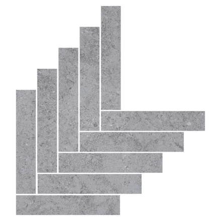 Ragno Kalkstone Grey Mosaico Freccia Ranw 449X616  