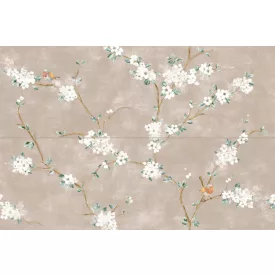 Ragno Mixed Decoro Fiore Di Pesco Rosa Touch Rc5M 400X1200 