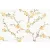 Ragno Mixed Decoro Fiore Di Pesco Bianco Touch Rc5N 400X1200 