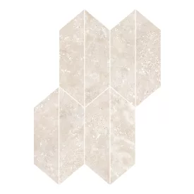   Ragno Travertino Cross Bianco Mosaico Losanga Rt Rcl9 294X407  