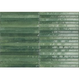 Ragno Look Verde Struttura 3D Yubi Glossy Rcu8 060X240  