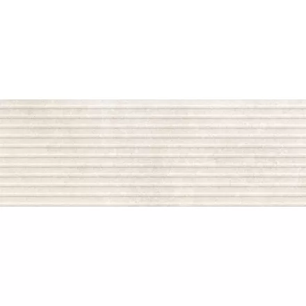 Ragno Travertino Wall 3D Dorica Cross Bianco Rt Rcum 400X1200 