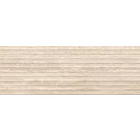 Ragno Travertino Wall 3D Dorica Vein Beige Rt Rcun 400X1200 