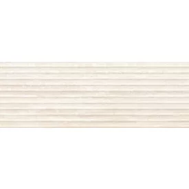   Ragno Travertino Wall 3D Dorica Vein Bianco Rt Rcup 400X1200 
