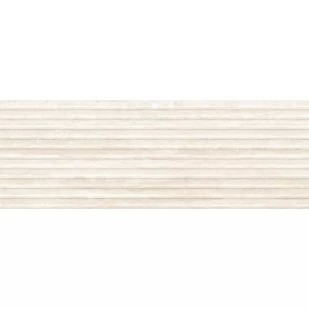 Ragno Travertino Wall 3D Dorica Vein Bianco Rt Rcup 400X1200 