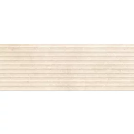   Ragno Travertino Wall 3D Dorica Cross Beige Rt Rcuq 400X1200 