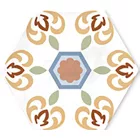 Ribesalbes Cuba Cienfuegos Matt Hexagon 15x17,3 Járólap