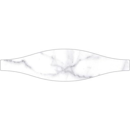 Ribesalbes Wave Carrara Gloss 7,5X30 Fényes Fali Csempe